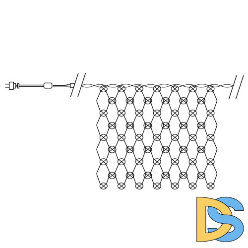 Светодиодная гирлянда Feron CL31 230В 18Вт 5000K 3м IP20 48173