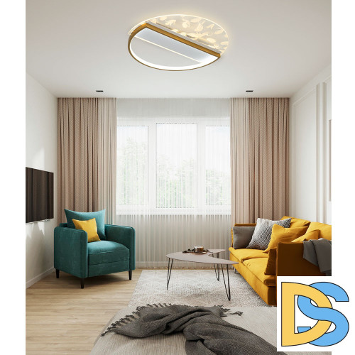 Потолочный светильник LED4U L1043-500 GD