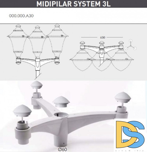 Садовый светильник Fumagalli V50.372.A30.LXH27