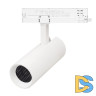 Трековый однофазный светильник Arlight LGD-GERA-2TR-R55-10W Warm3000 (WH, 36 deg, 230V) 055060