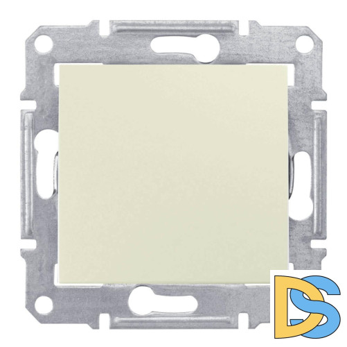 Выключатель одноклавишный Schneider Electric Sedna 10A 250V SDN0100147