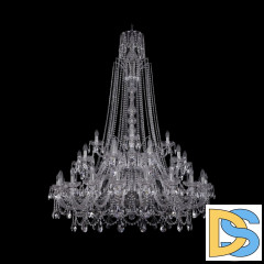 Подвесная люстра Bohemia Ivele Crystal 1411/20+10+5/460/XL-175/2d Ni