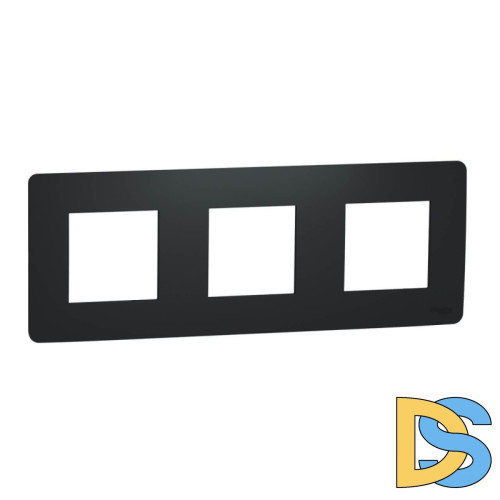 Рамка 3-постовая Schneider Electric Unica New Studio NU200654