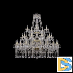 Подвесная люстра Bohemia Ivele Crystal 1413/20+10+5/400/3d G