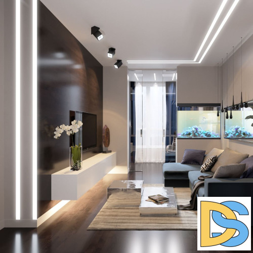 Профиль встраиваемый Apeyron ширина ленты до 10мм 08-06-01