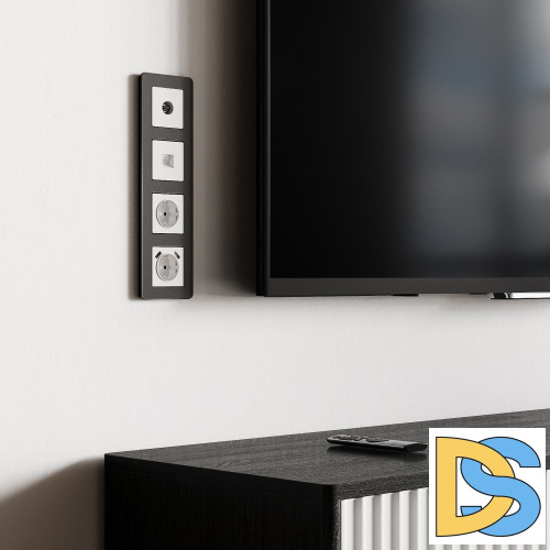 Розетка Ethernet RJ-45 Werkel (белый матовый) W1181061