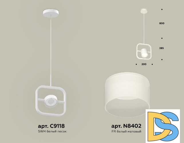 Подвесной светильник Ambrella Light Traditional (C9118, N8402) XB9118156