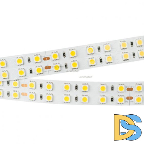 Светодиодная лента Arlight RT 2-5000 24V Warm2700 2x2 (5060, 720 LED, LUX) 012443