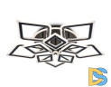 Потолочная люстра Ambrella Light Acrylica Original FA8915