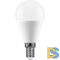 Лампа светодиодная Feron LB-950 шар E14 13W 6400K 38103