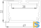 Алюминиевый профиль DesignLed LS.4932 010367