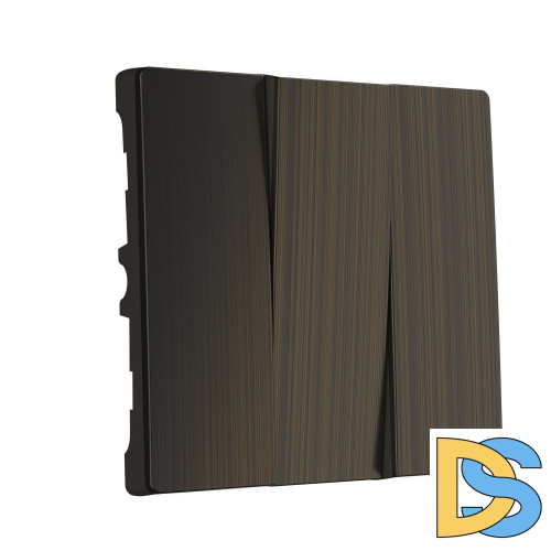 Набор клавиш для выключателя трехклавишного Werkel (бронзовый) WL12-SW-3G-CP