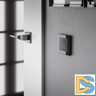 Рамка на 1 пост (черный) W0011108