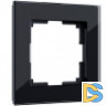 Рамка на 1 пост (черный) W0011108