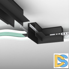 Коннектор угловой для встраиваемого шинопровода Elektrostandard Slim Magnetic 4690389206726 85214/00 a067508