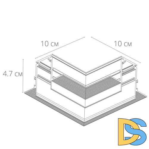 Коннектор L-образный Arte Lamp Linea-accessories A480733
