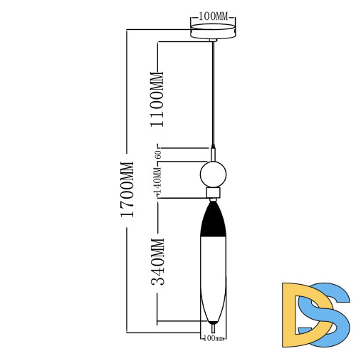 Подвесной светильник Moderli Candle V10915-PL