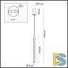 Подвесной светильник Odeon Light Sparky 4370/5L