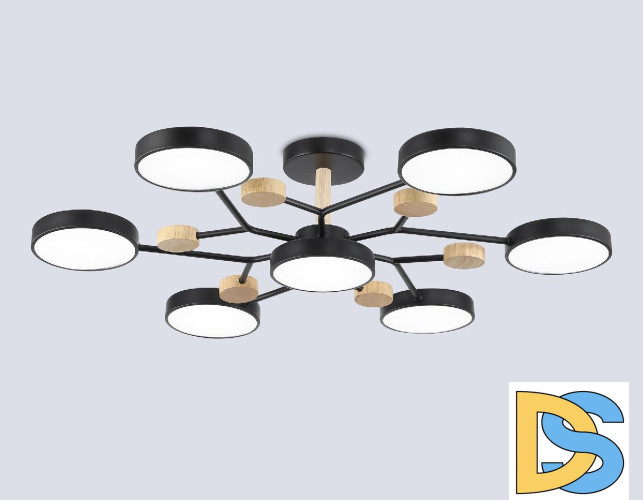 Люстра на штанге Ambrella Light Linetech Comfort FL4866