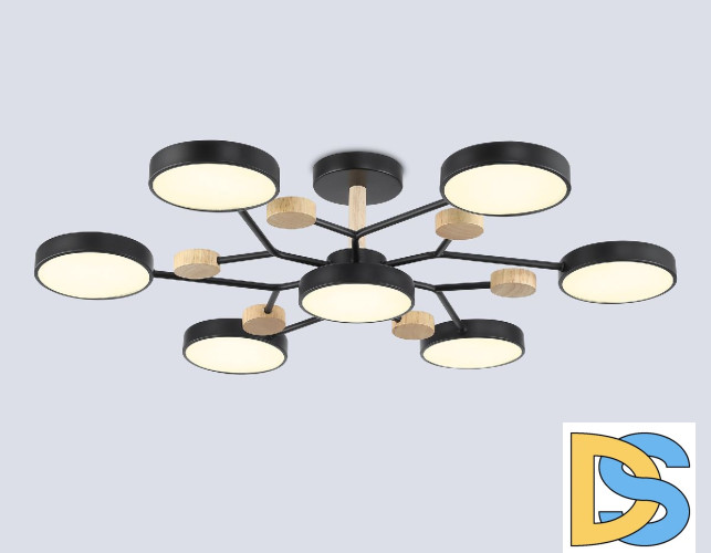 Люстра на штанге Ambrella Light Linetech Comfort FL4866