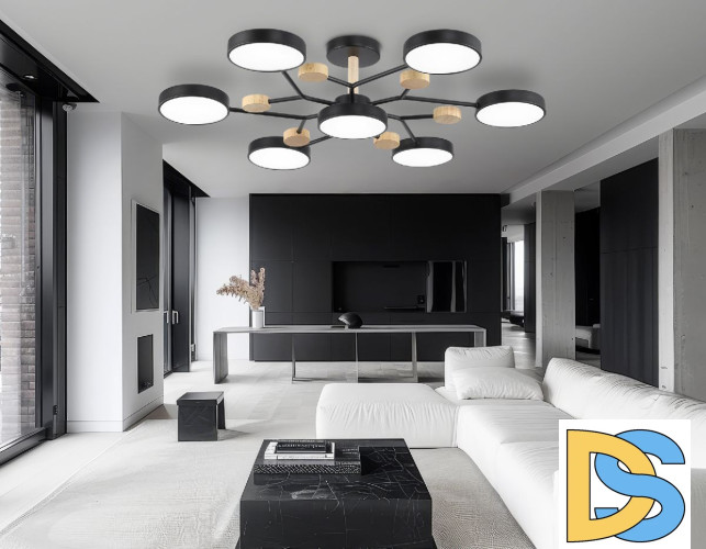 Люстра на штанге Ambrella Light Linetech Comfort FL4866