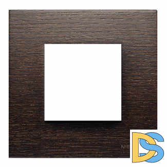 Рамка 1 пост (2 модуля) ABB Zenit Венге