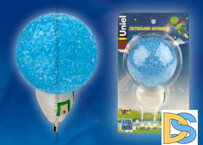 Настенный светодиодный светильник (10327) Uniel DTL-310-Селена/White/4LED/0,5W/Sensor