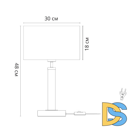 Настольная лампа Arte Lamp Robert A5029LT-1SS