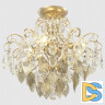 Потолочный светильник Crystal Lux ESMIRALDA PL4 GOLD