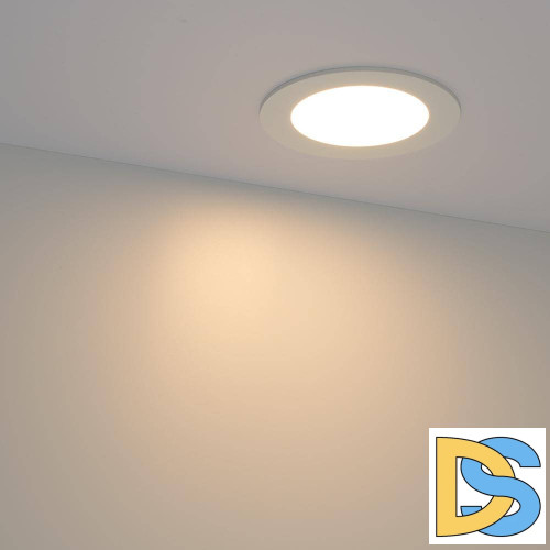 Встраиваемый светодиодный светильник Arlight DL-120M-9W White 020105