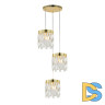 Подвесной светильник Indigo Anna 12029/3P Gold V000495
