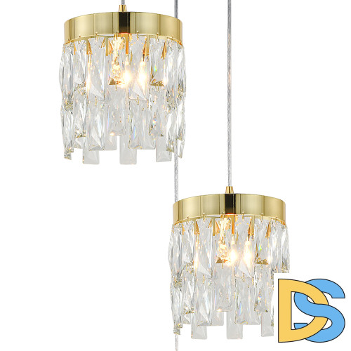 Подвесной светильник Indigo Anna 12029/3P Gold V000495