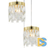Подвесной светильник Indigo Anna 12029/3P Gold V000495