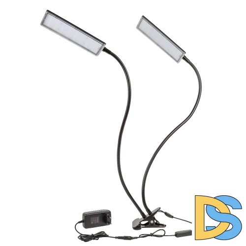 Светодиодный светильник для растений Uniel ULT-P37-24W/SPFB/TM/60 IP40 BLACK TWIN UL-00010378