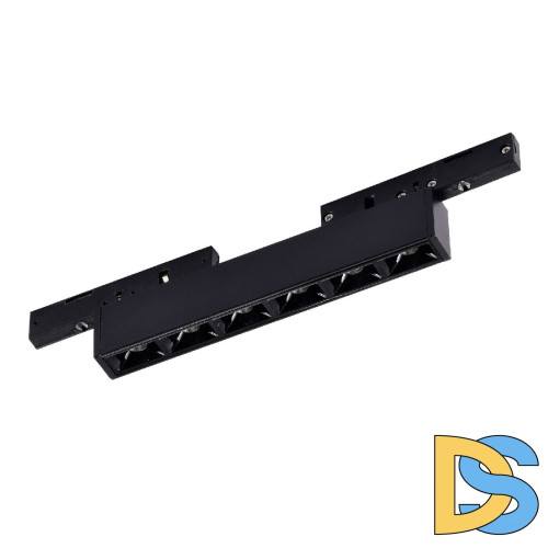 Трековый магнитный светильник Arlight MAG-MICROCOSM-LASER-L300-15W Warm3000 (BK, 30 deg, 24V) 043275