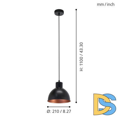 Подвесной светильник Eglo Vintage 49238