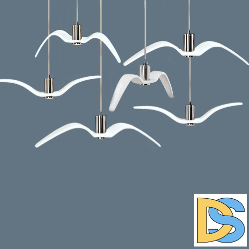 Подвесной светильник ImperiumLoft Brokis Night Birds 106343-22