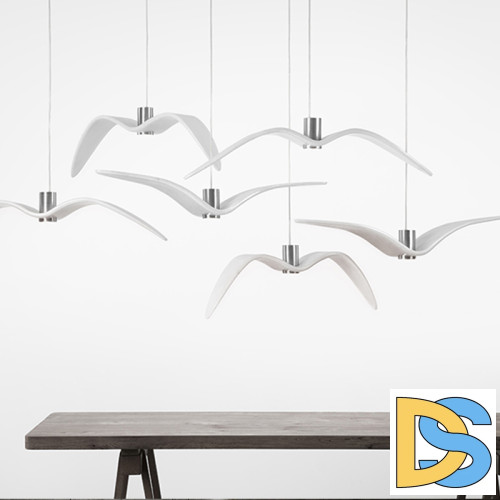 Подвесной светильник ImperiumLoft Brokis Night Birds 106343-22