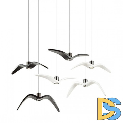 Подвесной светильник ImperiumLoft Brokis Night Birds 106343-22