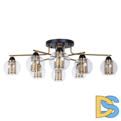 Потолочная люстра Arte Lamp Manchester A7045PL-8BK