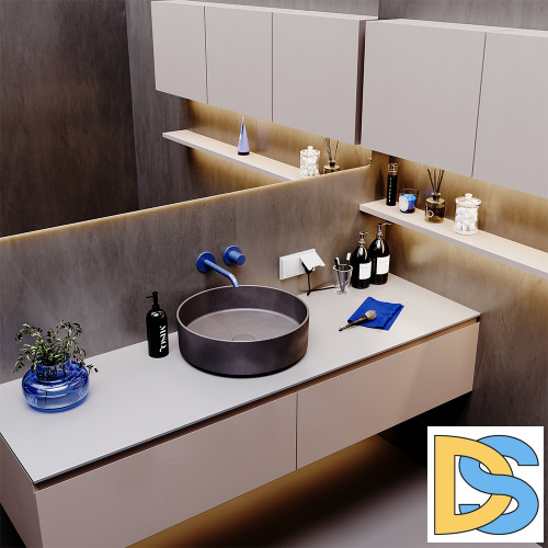 Розетка встраиваемая VOLTUM S70 с заземлением, защитными шторками и крышкой 16А, (белый глянцевый)