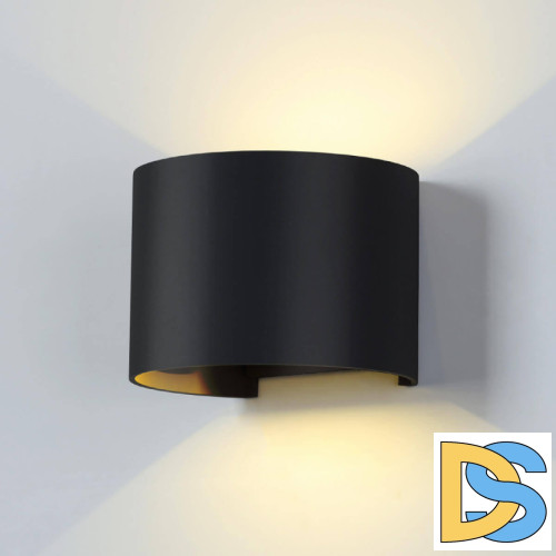 Уличный настенный светодиодный светильник Elektrostandard 1518 Techno LED Blade черный 4690389108938