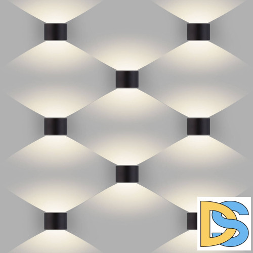 Уличный настенный светодиодный светильник Elektrostandard 1518 Techno LED Blade черный 4690389108938