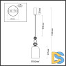Подвесной светильник Odeon Light Palleta 5045/12L