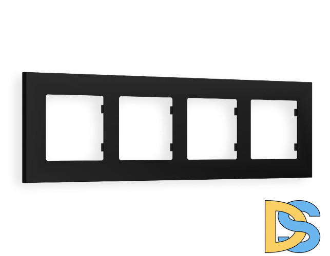 Рамка четырехместная Ambrella Volt Qubi AF250704