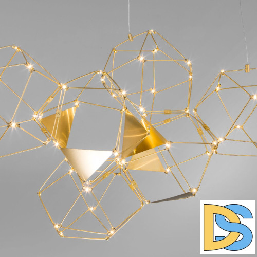 Подвесная люстра Eurosvet Uma 90368/14 медь a065029