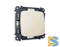 Комплект механизма 1-кл проходного выключателя с подсветкой Ambrella Volt Omega MO302030