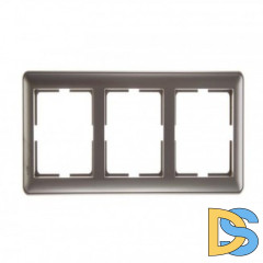 Рамка 3-ая (тройная), Шампань, серия Wessen 59, Schneider Electric