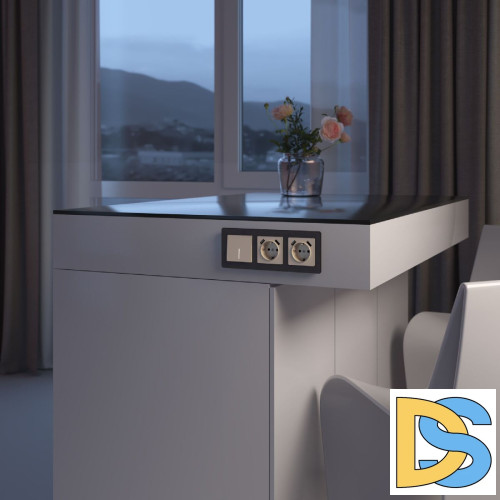 Выключатель одноклавишный с подсветкой Werkel 4690389196997 W1110143 a064053