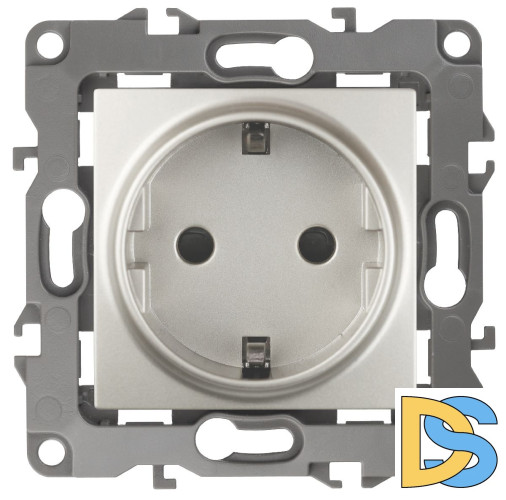 Розетка 2P+E Schuko Эра 12-2101-15 Б0019322